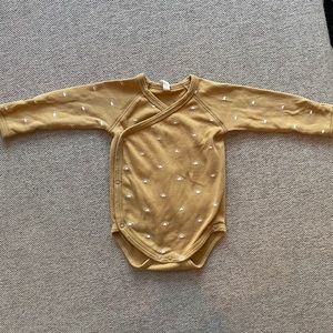 Quincy Mae Kimono Onesie | Honey, 3-6m